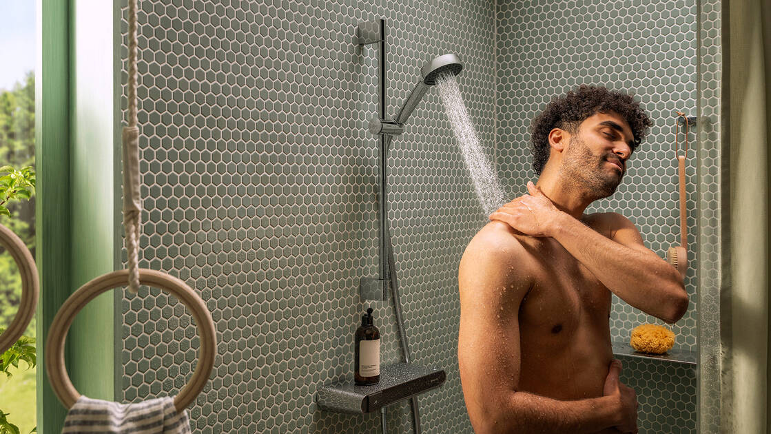 hansgrohe ShowerTablet Select 360 u prostoru za tuširanje